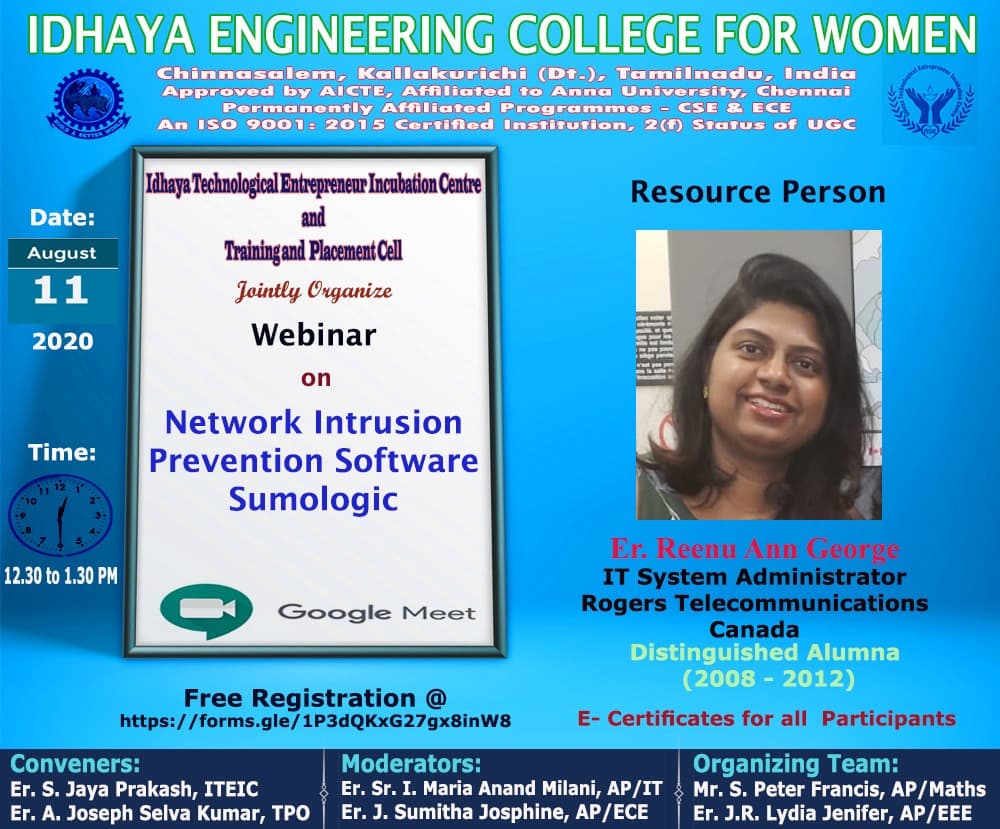 Webinar on Data Analytics